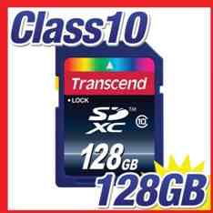 Tarjeta Memoria Secure Digital 128gb Transcend Sd Xc 10 25mbs